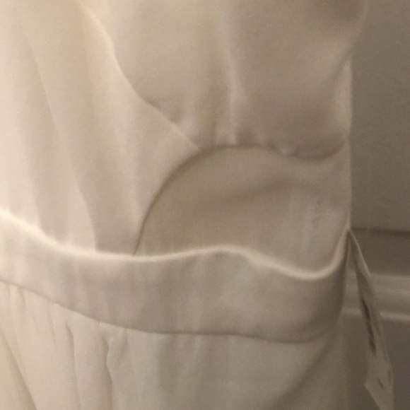Bisou Bisou white long dress size 14 NWT - Picture 4 of 11